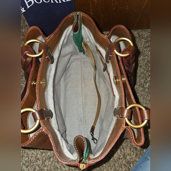 Dooney&Bourke Large zip Barlow - Picture 3 of 5